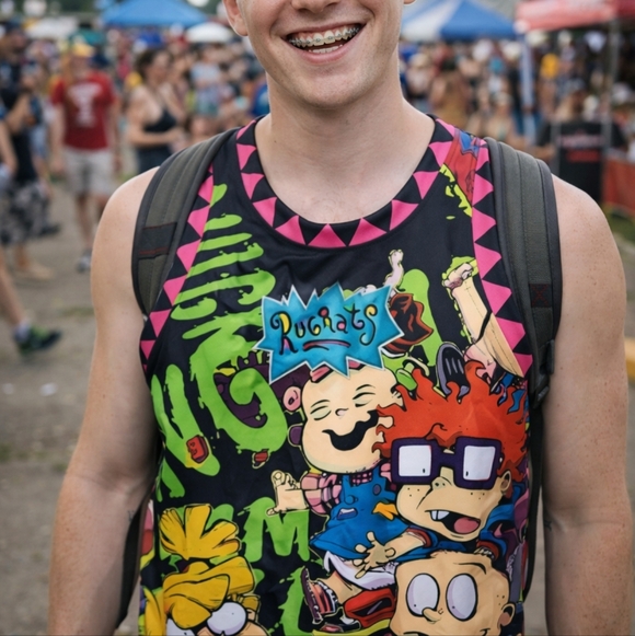 HGC Other - Rugrats Basketball Jersey By Headgear Classics HGC Size Large New